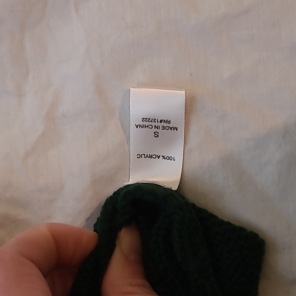 Dark Green Turtleneck Sweater - Picture 5 of 7